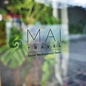 Brand collateral mockup used in a brand identity system