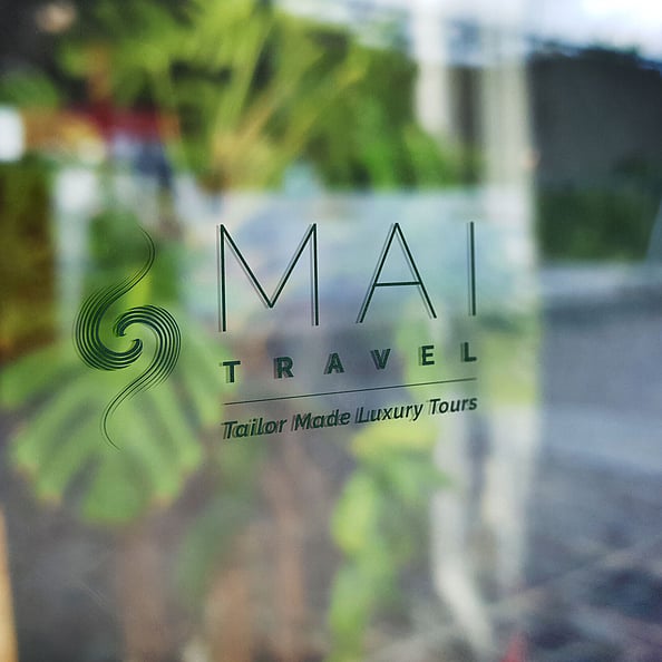 Brand collateral mockup used in a brand identity system