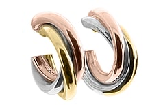 Russian wedder earrings, 9ct gold, Marc Bendall, jewellers, ChCh