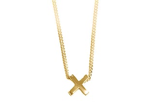 Kiss 18ct Yellow gold Necklace