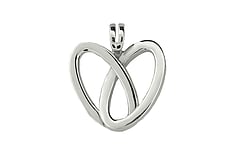 Heart Pendant, Sterling Silver, Marc Bendall, Jewellers, Christchurch
