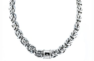 Sterling silver chain, New Zealand, Marc Bendall