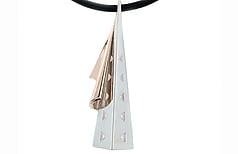 Pendants sterling silver & gold, Marc Bendall, contemporary jewellery Christchurch