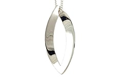 Sterling silver pendants, Leaf, Marc Bendall, Jewellers, Christchurch