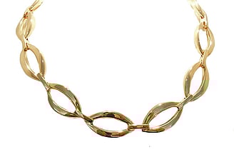 9ct gold neckpiece, Marc Bendall, jewellers, Christchurch