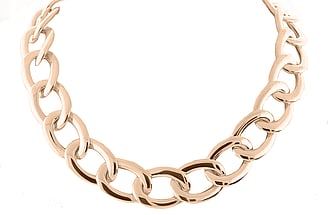 Rose gold Neckpiece, Marc Bendall, Chch jewellers