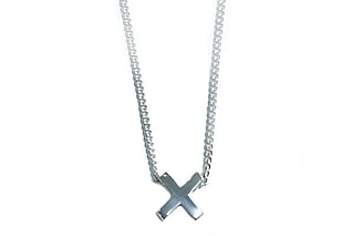 Kiss Sterling Silver Necklace