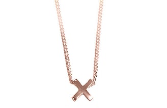 Kiss 9ct Rose Gold Necklace
