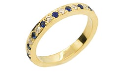 Sapphire, diamond wedders, Marc Bendall, Christchurch Jewellers