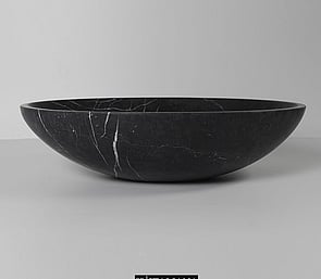 Real Stone Bath - Black Marble