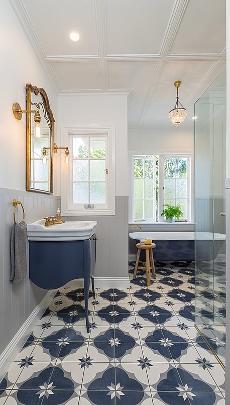 Bathroom Du Bois Design // Photo Kallan Mac Leod