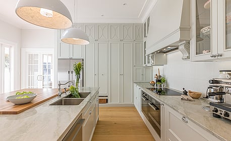 FRENCH ELEGANCE - Award winning kitchen, bathrooms, laundry and interior, Epsom