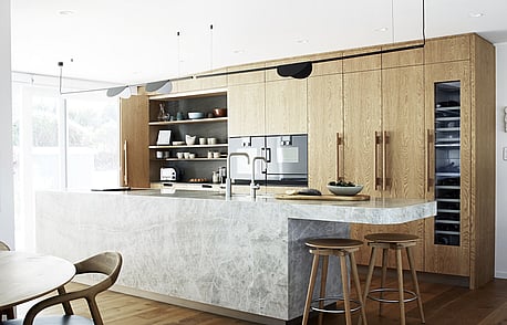 COASTAL HOLIDAY HOME - Kitchen, Living room, Dining room and Laundry - Leigh