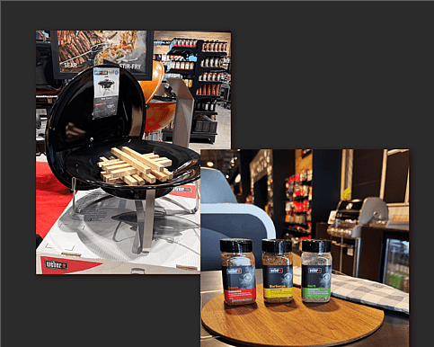 Weber graphic design and marketing content by Scooch Marketing Timaru