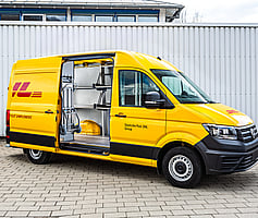 FR5 Van Shelving - Flexible folding van shelving