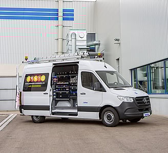 SR5 Van Racking - The van shelving system for maximum productivity