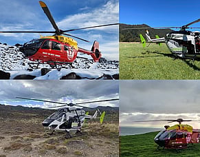 KCE renews sponsorship of Waikato Westpac Rescue Helicopter and the Grassroots Trust Rescue Helicopter