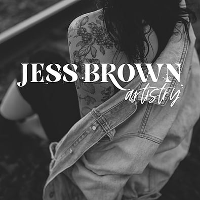  Image of Jess Browns logo. Designed by Creative Box. Waikato, New Zealand. 