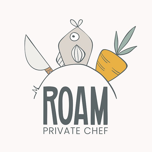 Full branding for Napier cafe, ROAM. Creative Box, Waikato, New Zealand