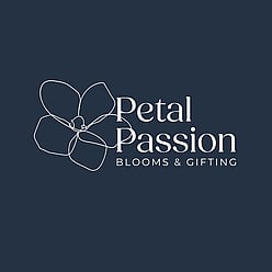 Image of Petal Passion's logo. Designed by Creative Box. Waikato, New Zealand. 
