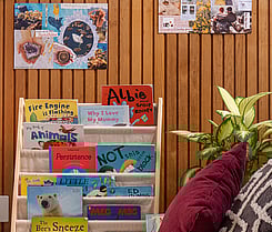 Reading books and spaces to learn  | Little Moa's ELC