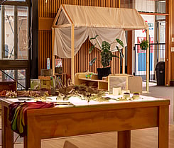 Exploration tables filled with textures and patterns  | Little Moa's ELC