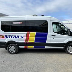 Ritchies minibus graphics