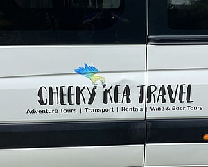 Cheeky Kea Travels branding