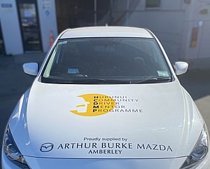 Vehicle Graphics on bonnet of HCDMP Vehicle