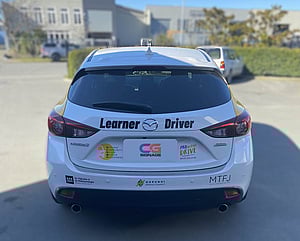 Vehicle Graphics on back of HCDMP Vehicle