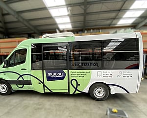 Full Vehicle graphics for myway by metro