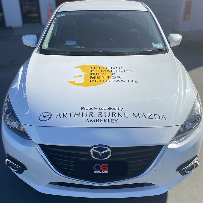 Vehicles graphics applied to an ACDMP vehicle