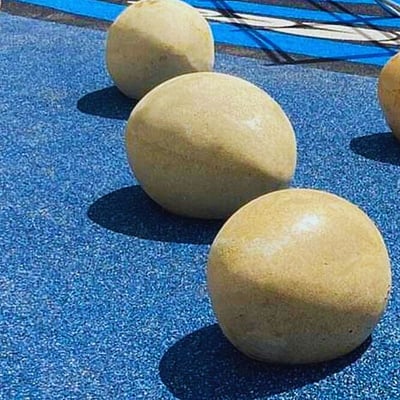 picutre of custom made 3D rubber eggs