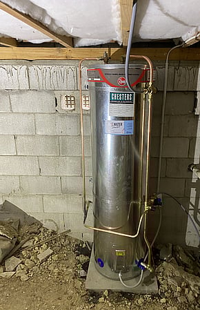 Mains Pressure Hot Water Cylinder Replacement