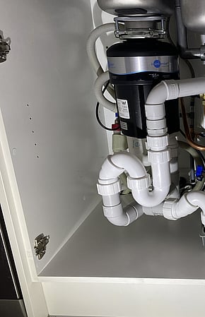 Under Sink Hot Water Cylinder Replacement