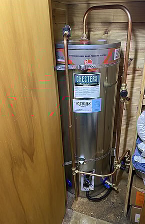 Mains Pressure Hot Water Cylinder Replacement