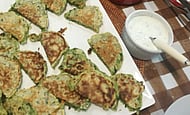Broccoli & Spinach Fritters