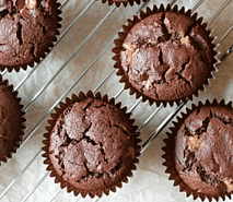 Beetroot & Chocolate Mini Cakes