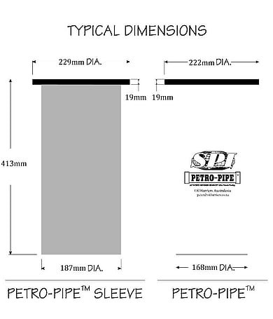Petro-pipe dimensions