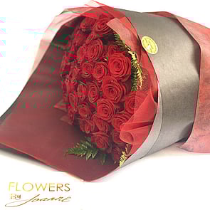 Amazing 50 Stem Red Roses