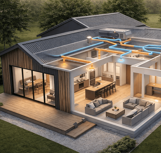 Ducted Heat Pump System