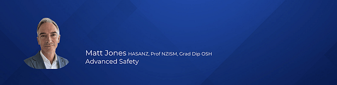 Matt Jones, Advanced Safety, HASANZ registered