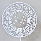 Custom  Acrylic cake topper NZ - Laser Cut Cake Toppers NZ