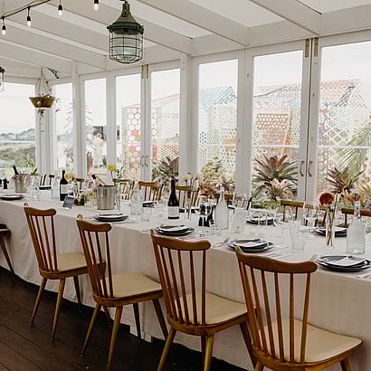 Wedding reception at Batch Winery