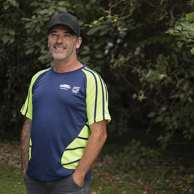 The owner of Ultrascape Landscaping