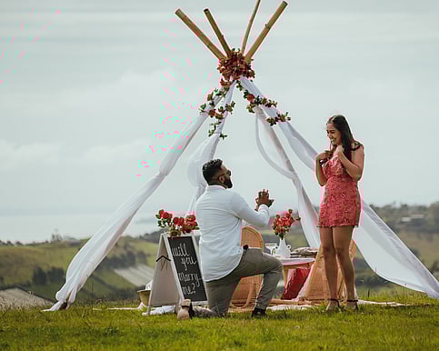 plan your dream proposal on waiheke island