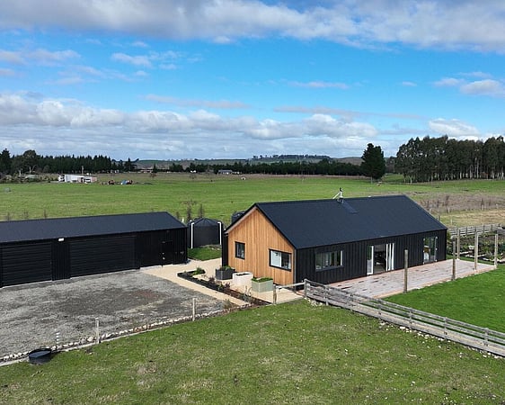 Sustainable rural house design - Canterbury