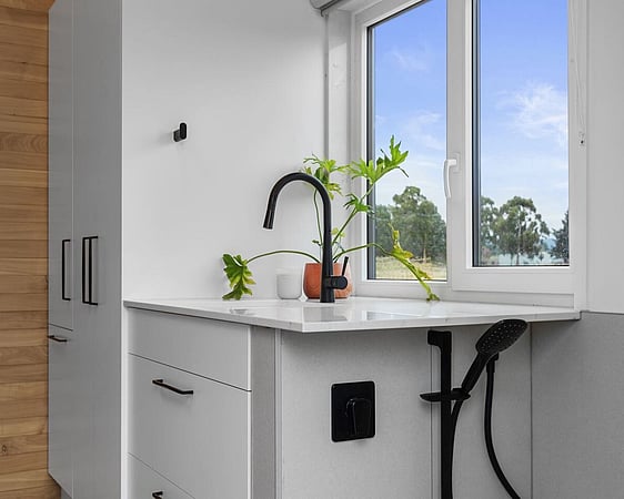 Sustainable rural house design - Dog wash