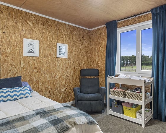 Sustainable rural house design - bedroom