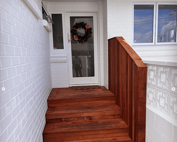 Front entrance house renovation - after